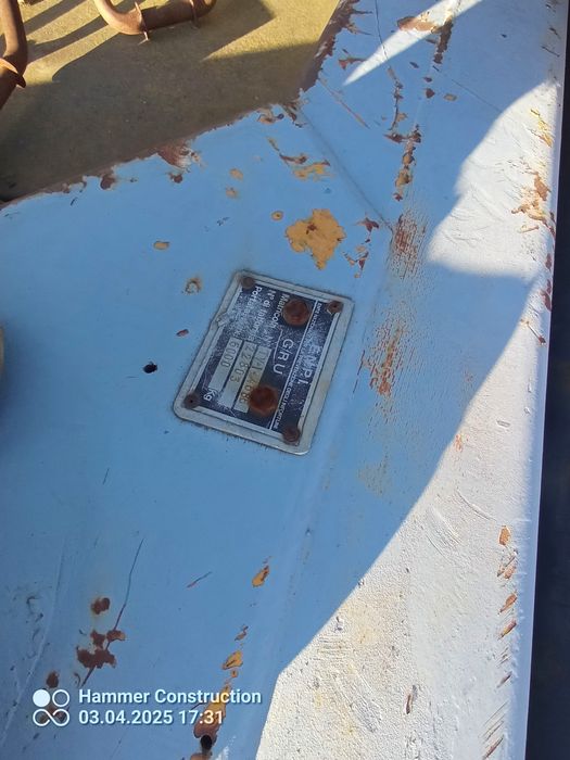 Dźwig HDS 5ton wywrotka Sprawny