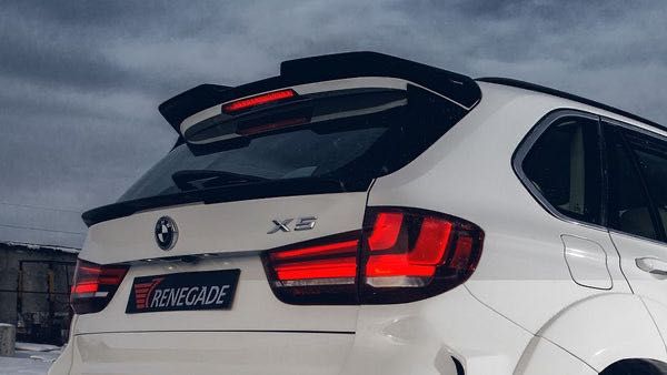 Спойлер BMW X5 F15 бленда бмв х5 накладка на багажник ляду ф15