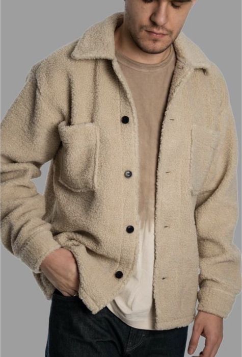 Чоловіча куртка jack & jones шерпа,мужская куртка  jack & jones, s,m,л