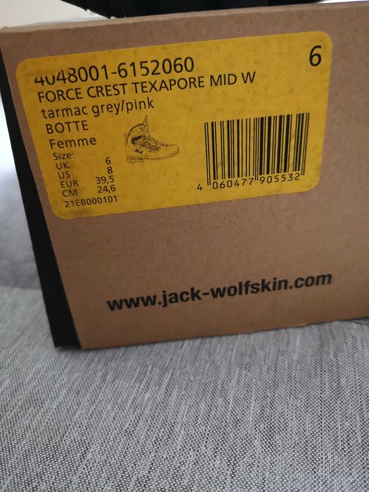 Damskie buty trekkingowe Jack Wolfskin 39,5