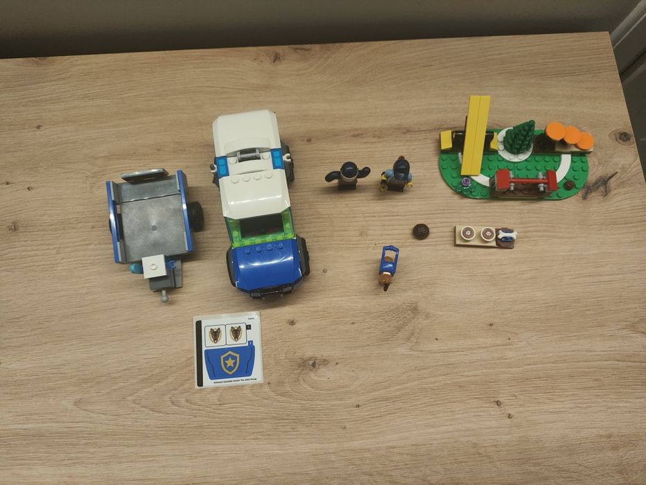 LEGO 60369 szkolenie psów w terenie