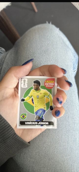 cromo vínicius júnior prata