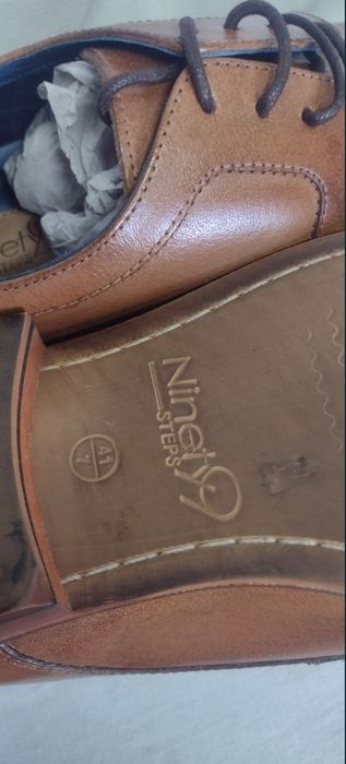 Buty męskie, skóra 41