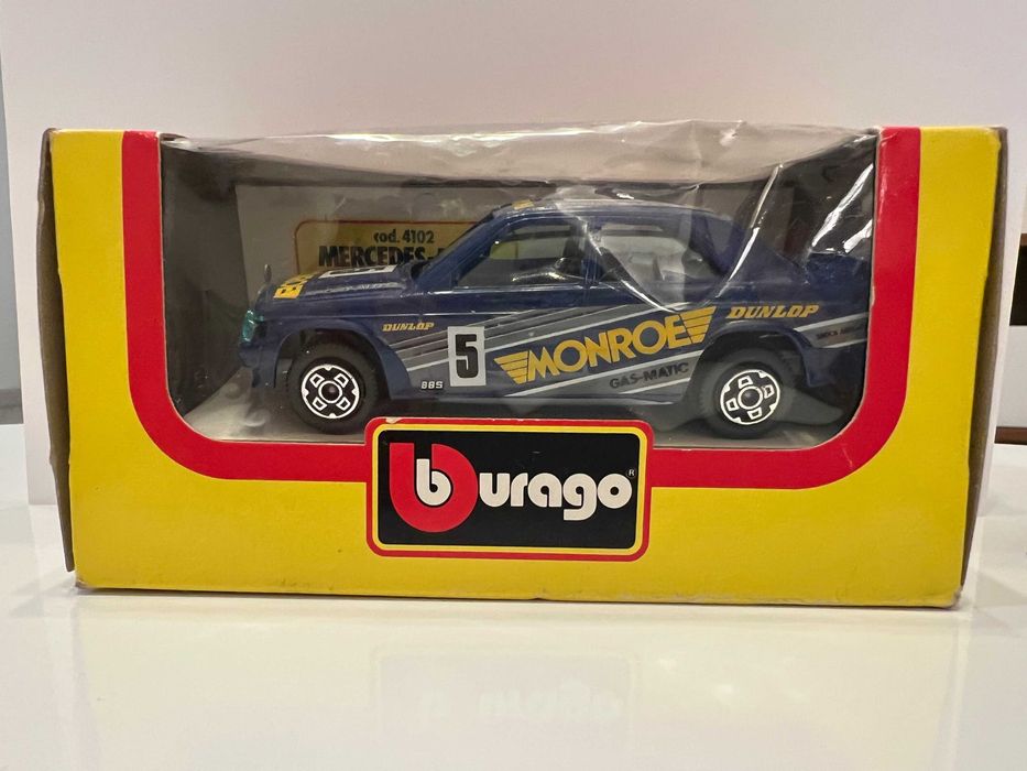 Coleção de 6 carros Burago 1:43 novos na caixa