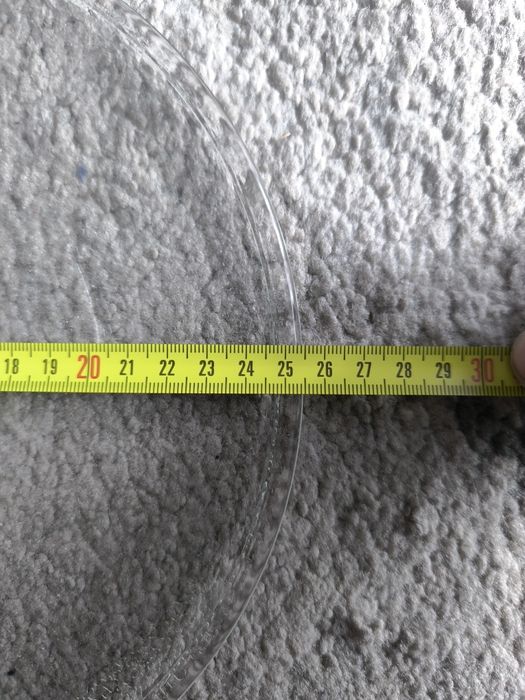 Talerz mikrofali 25,5cm z kółkami