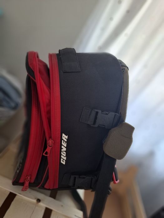 Mochila para depósito de moto,certo costas