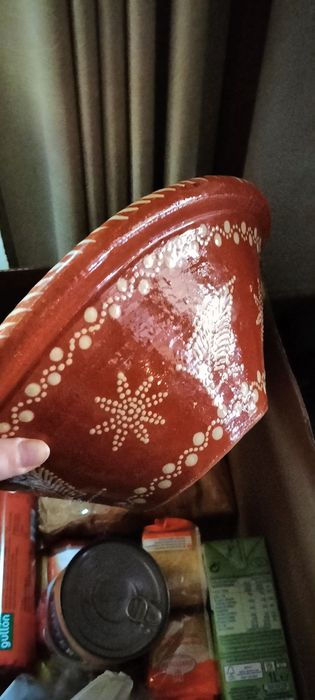 Caçarola em barro como nova