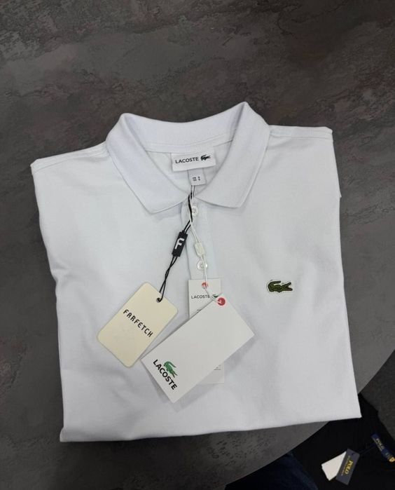 Чоловіча мужская футболка  поло  Lacoste Polo Ralph Lauren