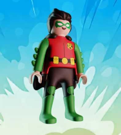 Kinder surprise Mera DC Playmobil Супергерої