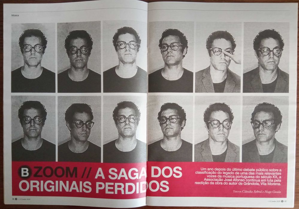 José Afonso	- - -		Jornal "I" 12 de Junho de 2020	- - - - -	Jornal