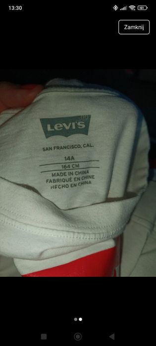 Bluzka chłopięca Levi's