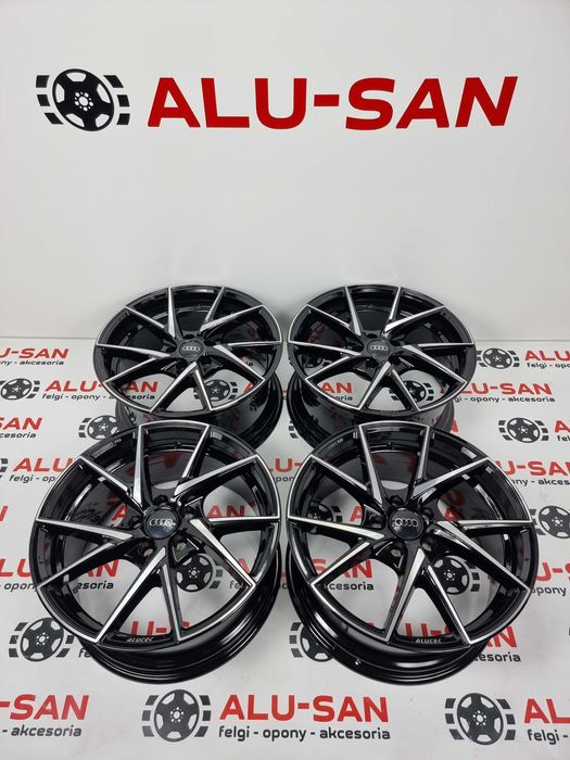 NOWE alufelgi AUDI 18" 5x112 A4 A6 A8 Q5 Czarne