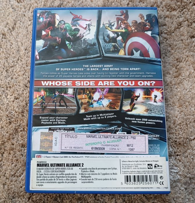 Marvel Ultimate Alliance 2 (PlayStation 2)