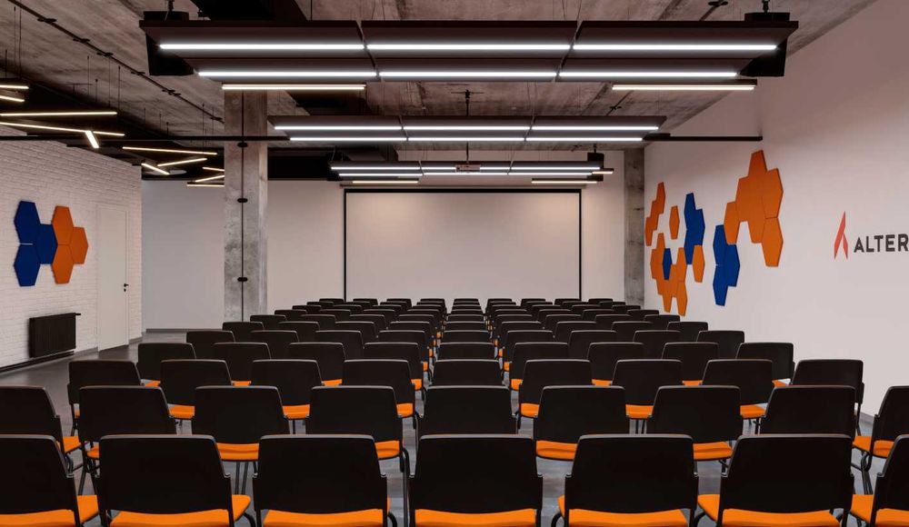 Конференц-зал В УКРИТТІ для проведення заходів | ЛЦ PORT, вул. Зелена