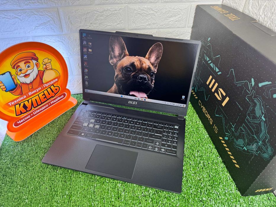 MSI Cyborg｜RTX 4060｜i5-12450H｜15.6" FHD｜OЗУ 16 gb｜SSD 512gb