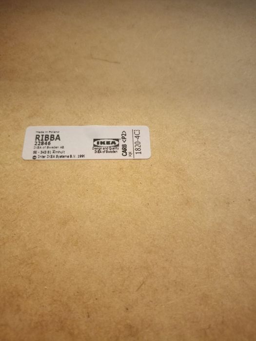 Duża rama z plakatem