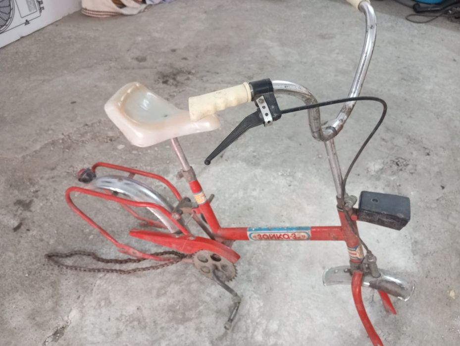 Велосипед зайчик 3 рама без колес