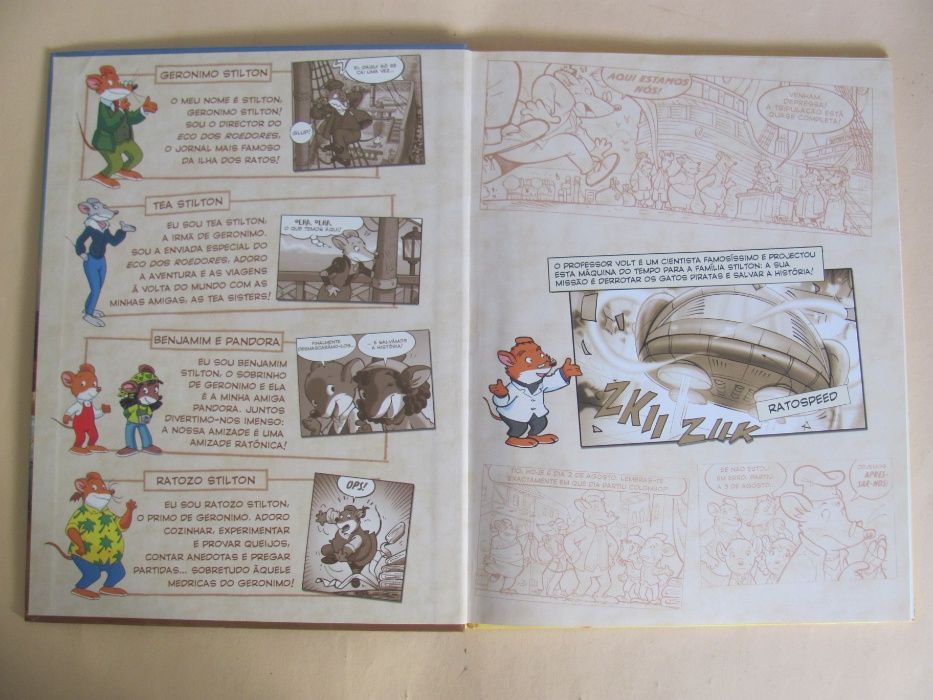 BD - À Descoberta da América de Geronimo Stilton