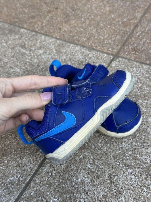 Дитячі сині кросівки кеди Nike 19,5 19 розмір 10 см устілка