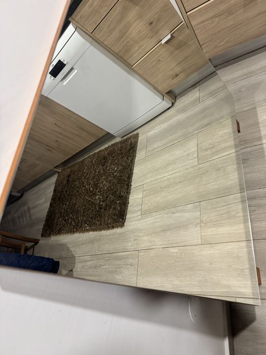 Espelho de cómoda madeira cerejeira com base amovível - Guimarães