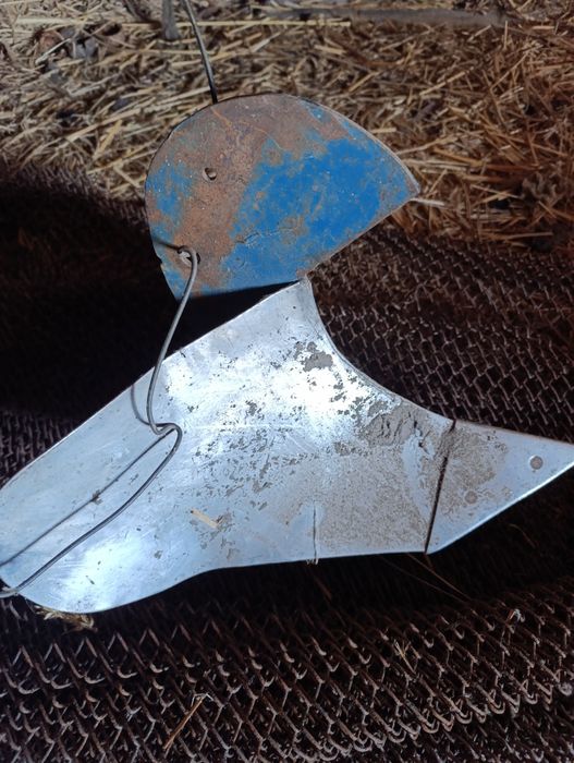 Плужок для окучника, нержавійка.