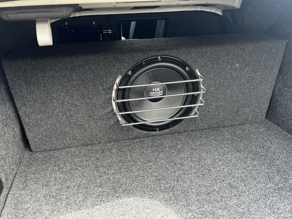 Subwoofer Audio System HX12SQ + wzmacniacz Audio System M-850.1d (nie helix focal dd pride alpine  jbl  hertz  rockford)