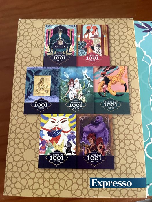 2 conjuntos: guia dos rios e barragens e as 1001 noites