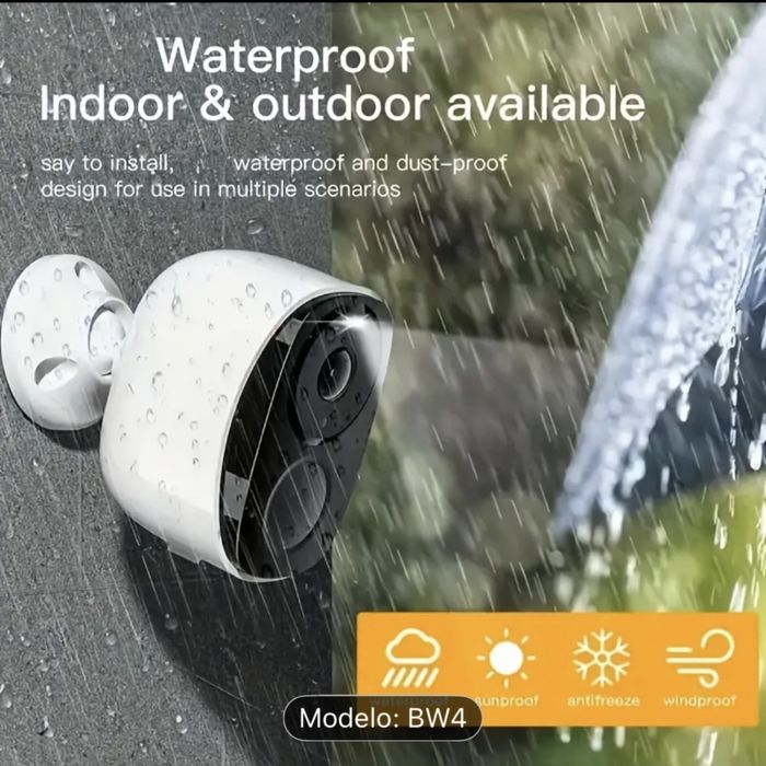 4 cameras witeless à prova de agua wirelless novas