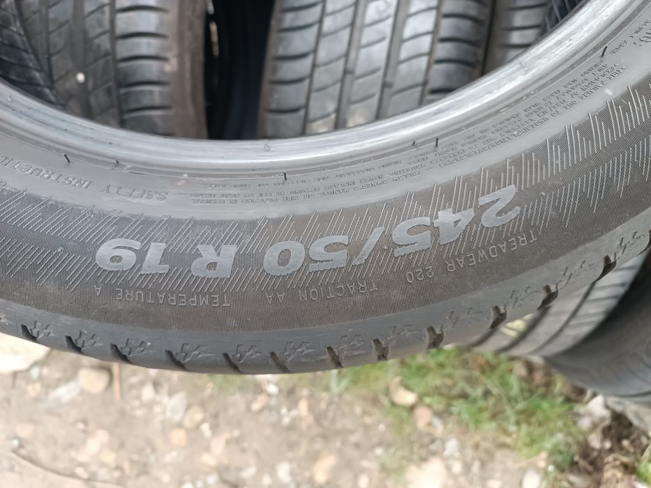 Автошини 245x50r19 Michelin літо з Германії  rum flat