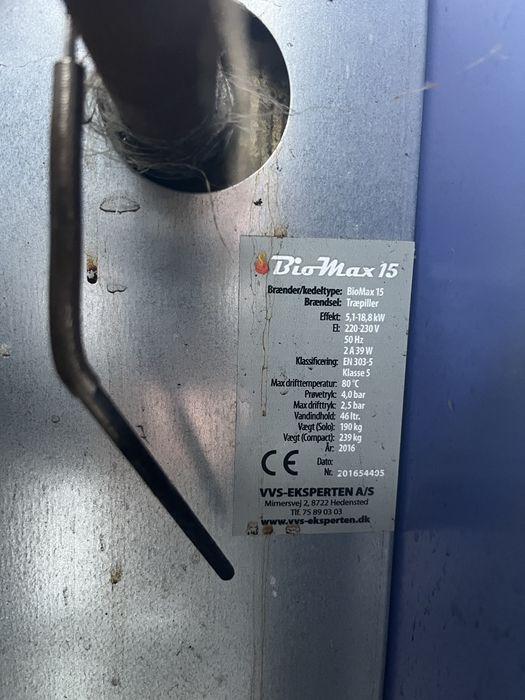Piec kocioł na pellet silos podajnik palnik pelletowy 5klasa