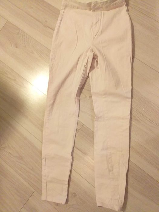 Spodnie pudrowy róż