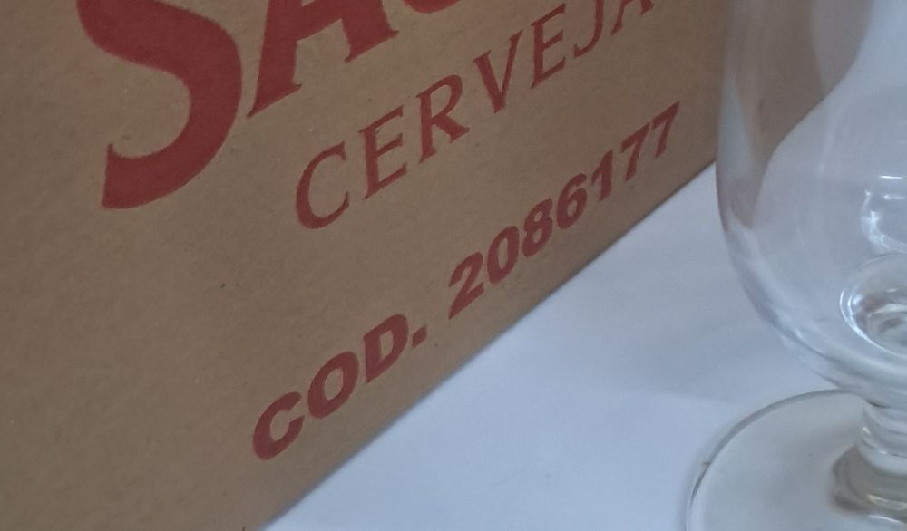 Copos Braga, cerveja Sagres