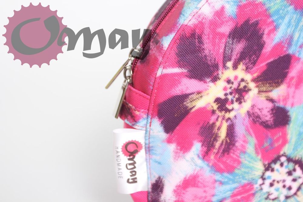 organizer OBAG MOON LIGHT kwiaty piękne wkład 2 kieszenie OMAY