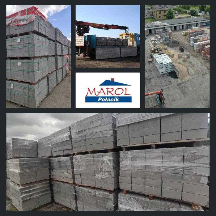 Betonit bloczek betonowy 12x24x38cm dostawa HDS
