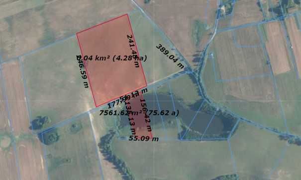 Grunty rolne 13ha + gospodarstwo rolne Kabikiejmy, 15 km od Olsztyna