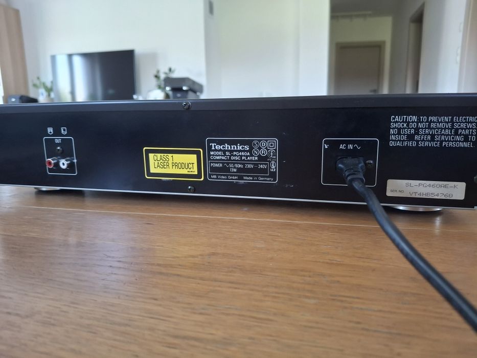 Technics CD Player SL-PG460A