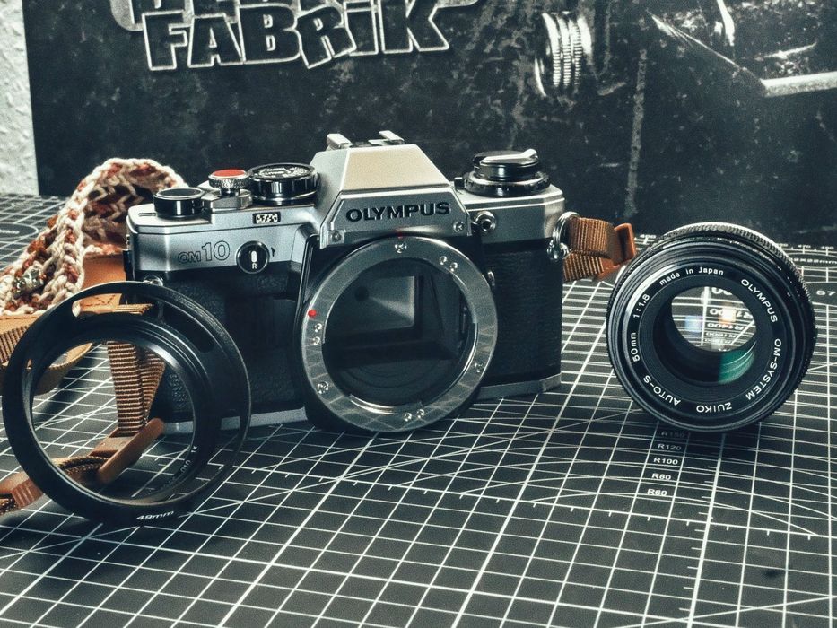 Vintage zestaw analogowy OLYMPUS