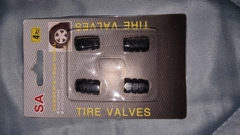 Tampas válvulas pneus alumínio