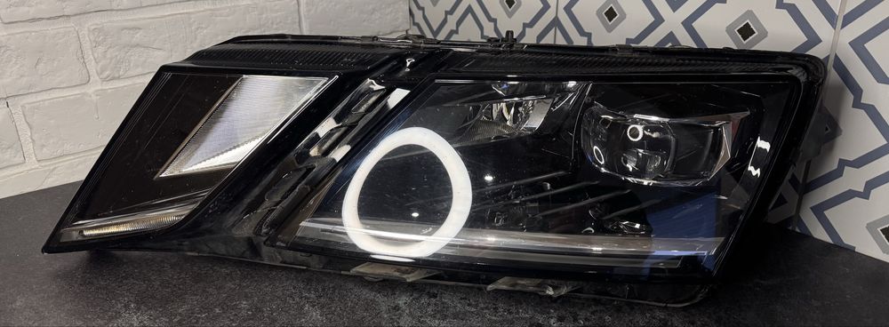 Skoda Octavia 3 III lift lampa reflektor full led lewy