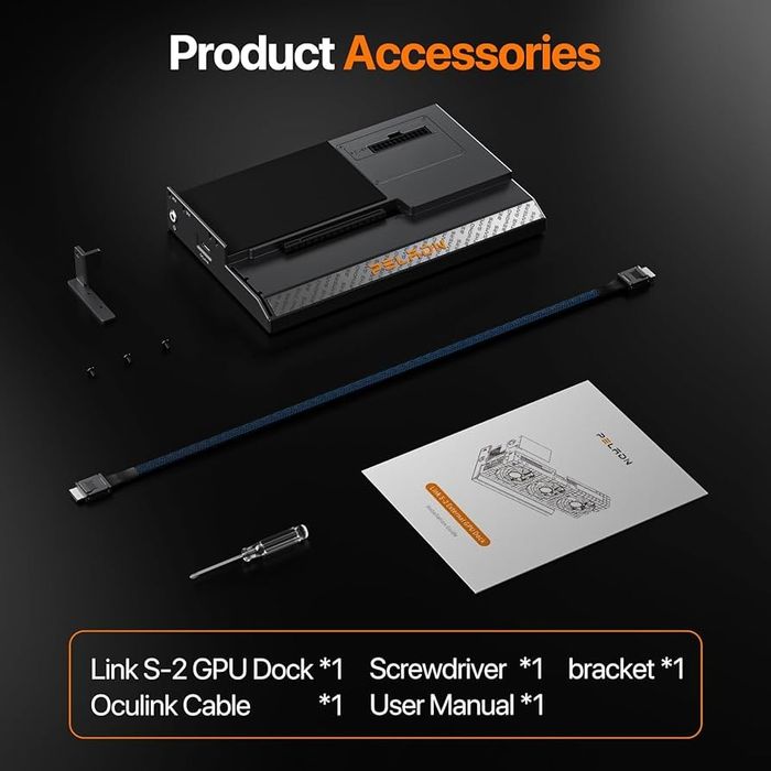 Razer PELADN Link S-1 e-GPU Dock External GPU Graphics Card Docking St