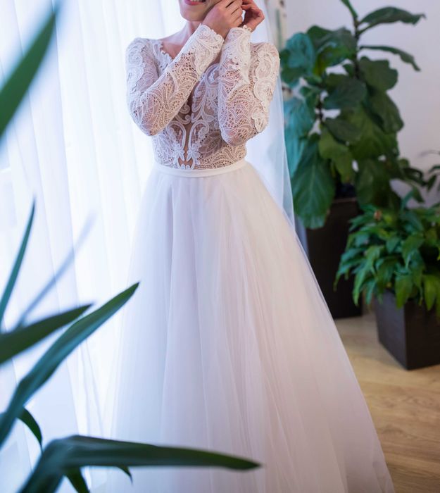 Suknia ślubna na wzrost 160cm