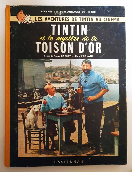 Comic Album ~ "Tintin and the Mystery of the Golden Fleece" ~ Casterman