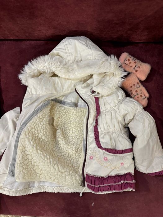 костюм зимовий на 3-4 роки дівчинці р 98