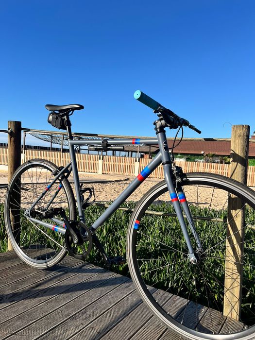 Fixie Single Speed Elops 500 - Tam. L