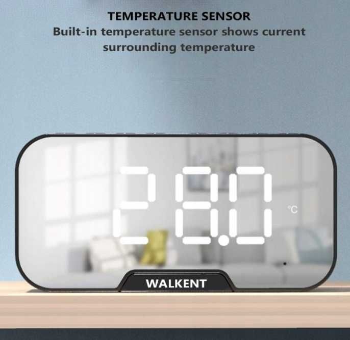 Cyfrowy rejestrator rocznicowy na biurko FW-W668 Budzik ttst1062