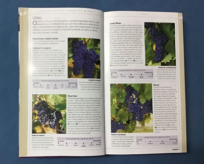 Livro Vinhos do Mundo 4 edição