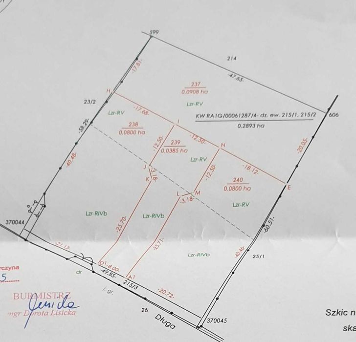 Al.Krakowska DZIAŁKA BUDOWLANA Wola Przypkowska 800 m2 Tarczyn