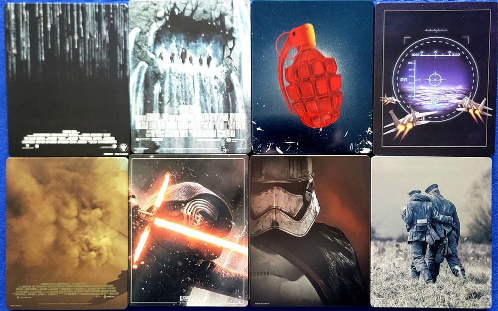 Фильмы Steelbook Blu Ray