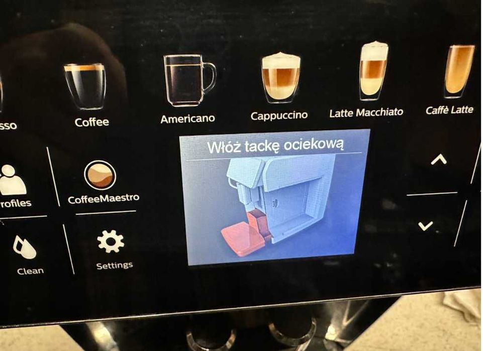 Saeco Granaroma SM6580 panel sterowania