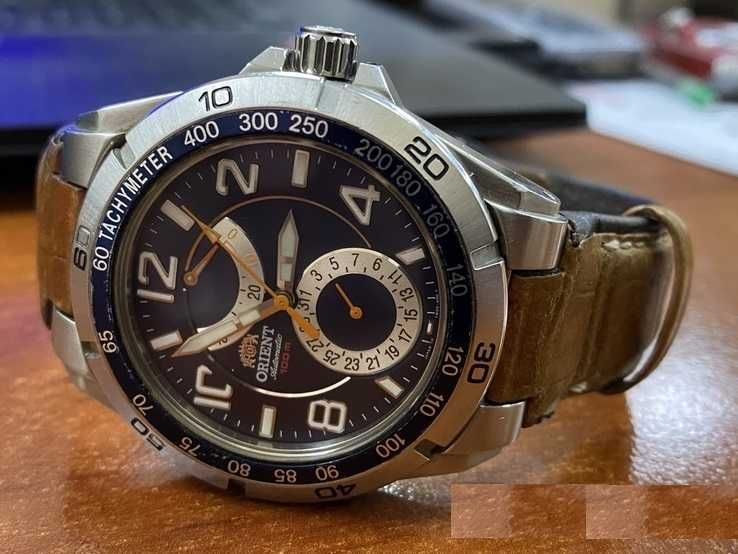 ω☆オードリー☆ωページ Часы Orient Planet, 100m, автоподзавод, накопитель хода.: 5 999